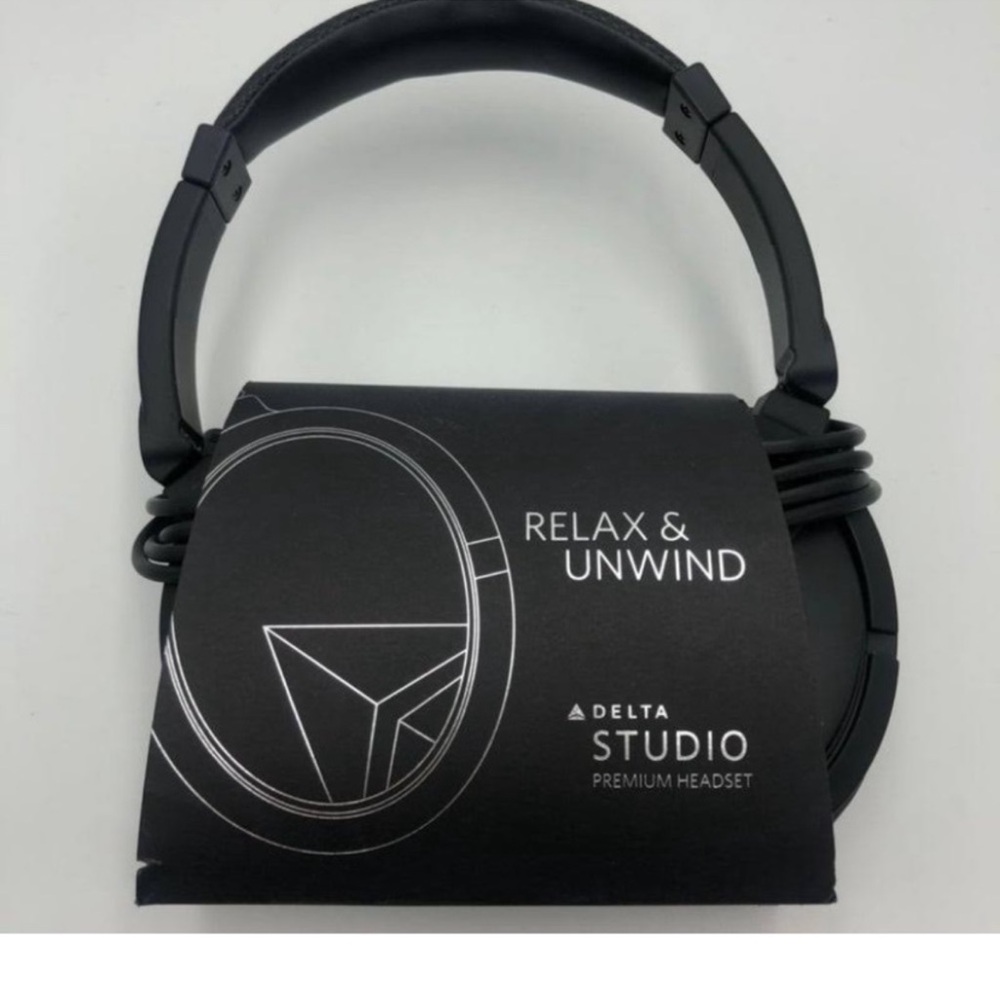 NEW Delta One Premium First Class Headphones